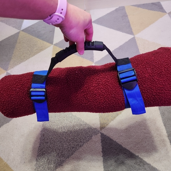 Adjustable Comfort Grip Carry Strap – Blue New - Picture 2 of 11